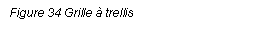 Text Box: Figure 34 Grille  trellis